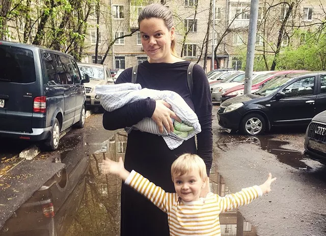 Вера Полозкова родила третьего ребенка