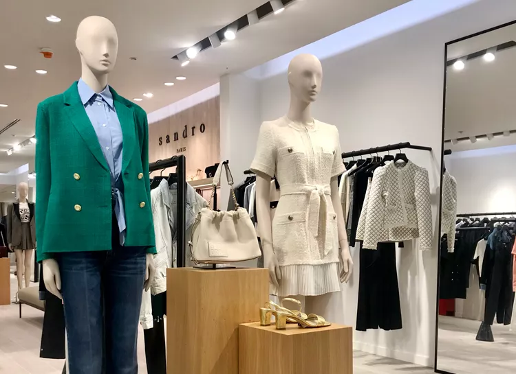 В Москве открылись новые бутики Sandro, Maje и Claudie Pierlot