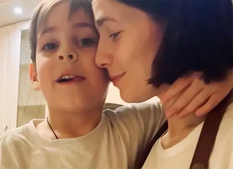 Евгений Цыганов и Юлия Снигирь поделились новыми фотографиями сына Федора
