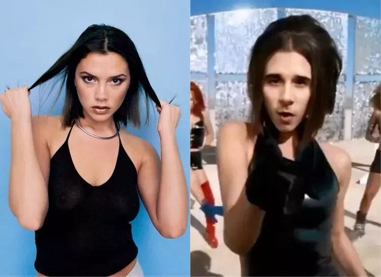 Бруклин Бекхэм повторил образ своей мамы Виктории Бекхэм времен Spice Girls