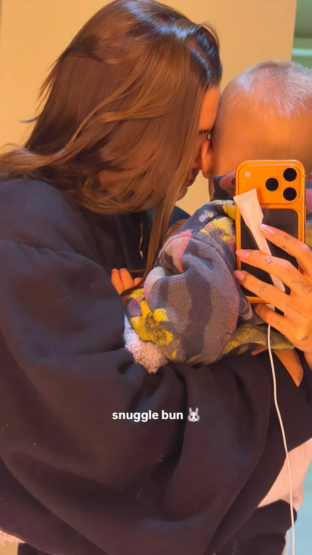 Хейли с сыном