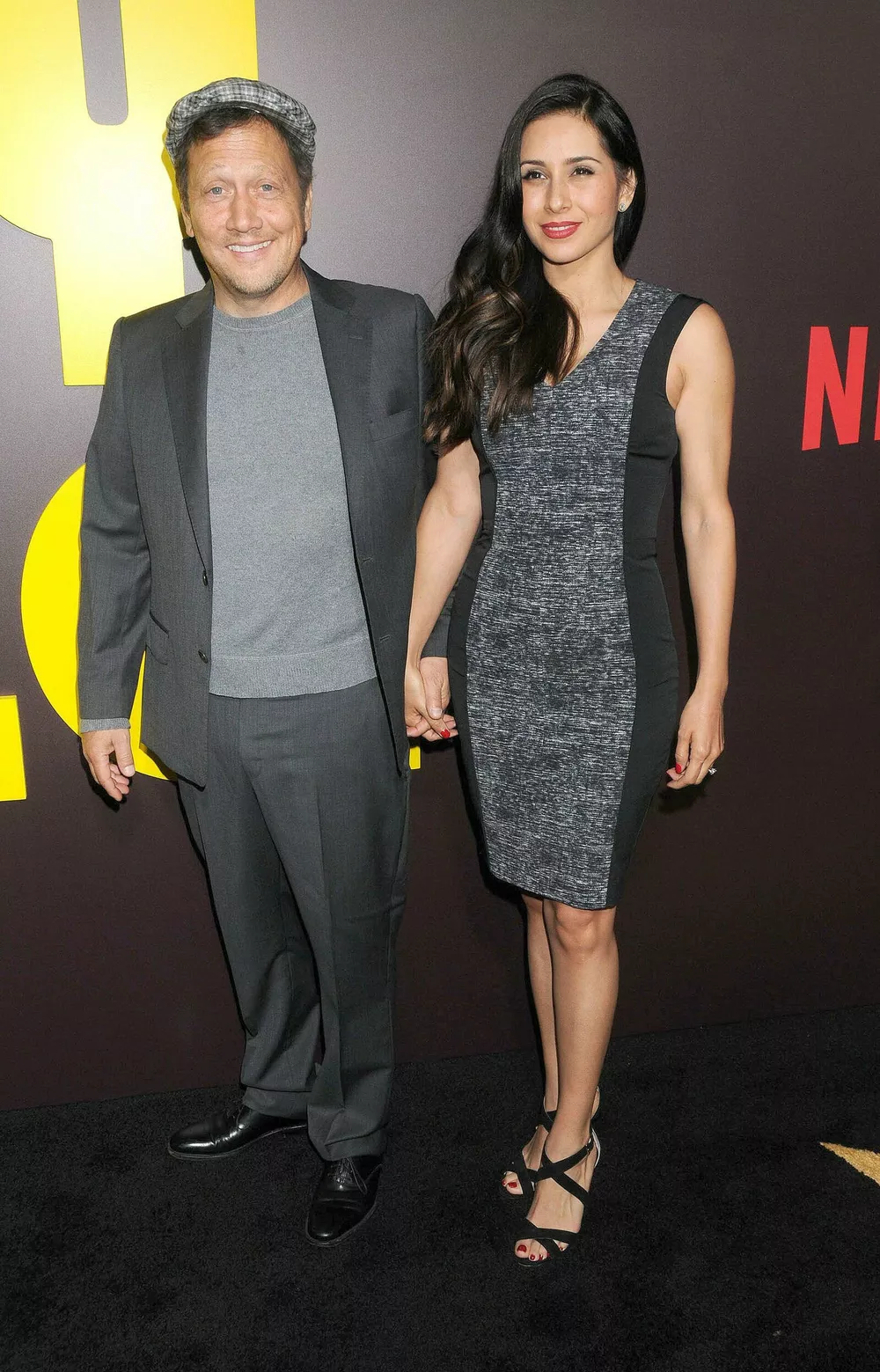 Роб Шнайдер с женой