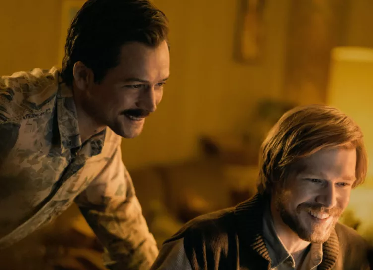 Никита Ефремов и Тэрон Эджертон на первых кадрах байопика Тетрис 