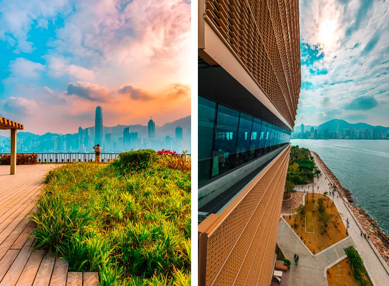 Наслаждаться панорамными видами Гонконга можно со смотровых площадок, коих в городе предостаточно