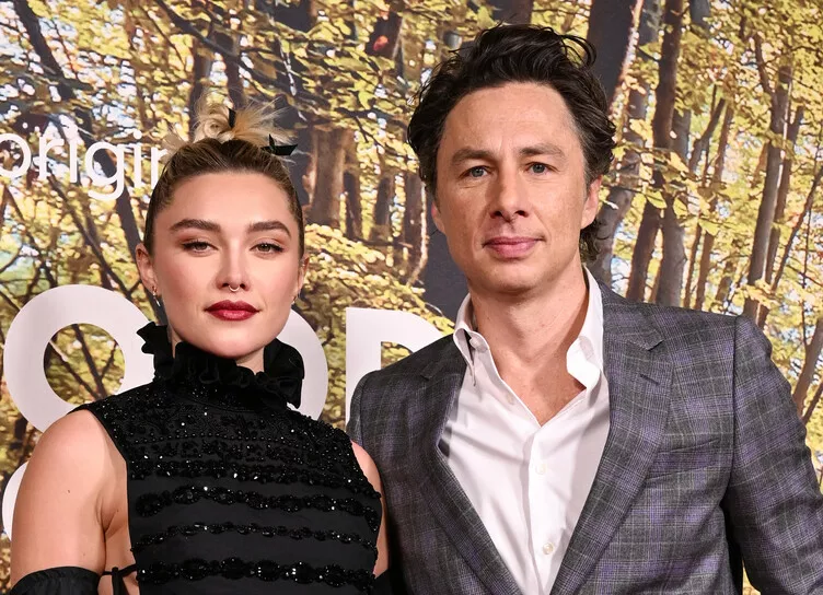 Бывшие возлюбленные Флоренс Пью и Зак Брафф воссоединились на британской премьере фильма Хороший человек