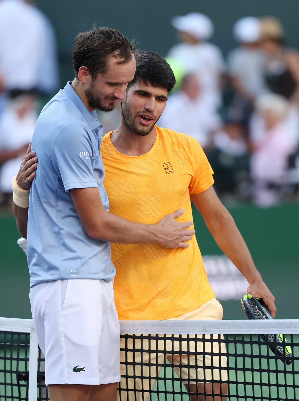 Дмитрий Медведев и Карлос Алькарас