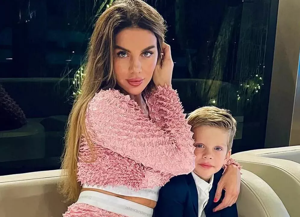 Анна Седокова отметила 7-летие сына Гектора