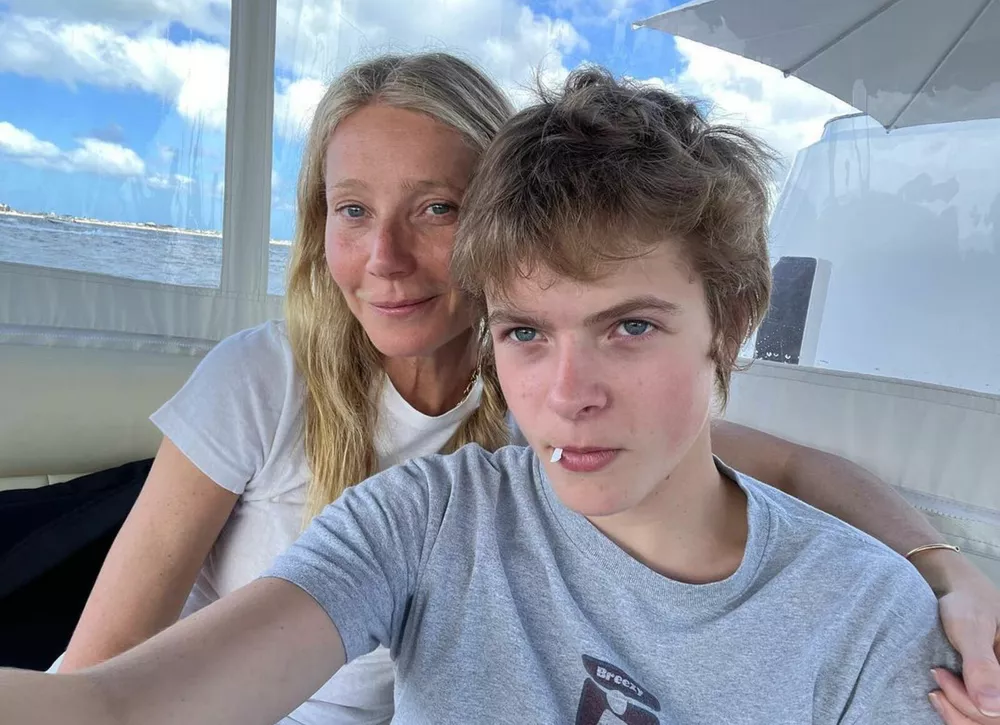 Гвинет Пэлтроу трогательно поздравила сына с 18-летием