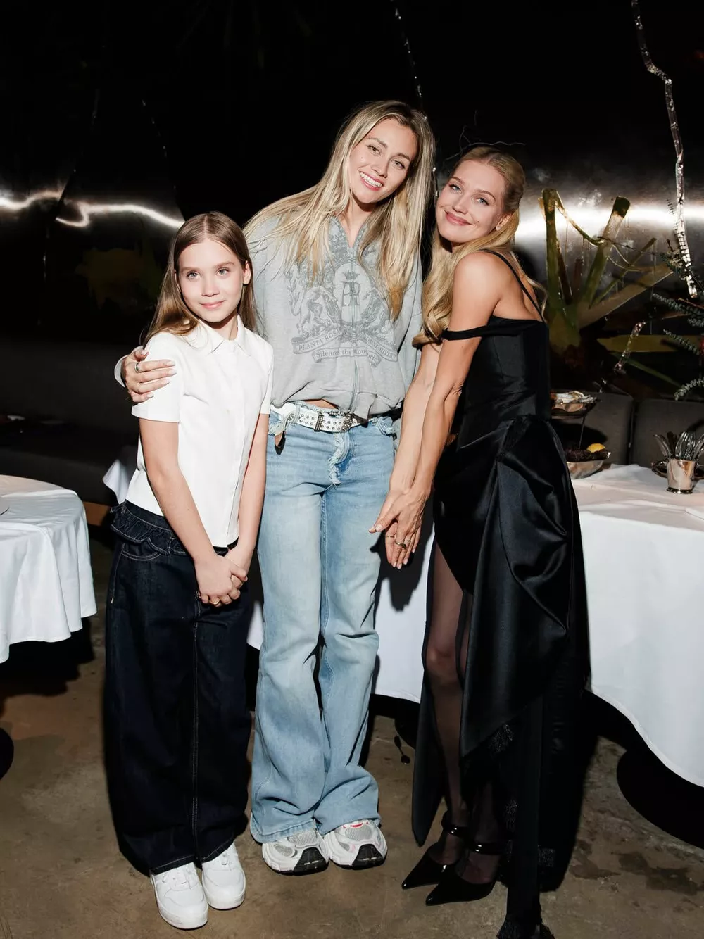 С дочерью и Маш Милаш