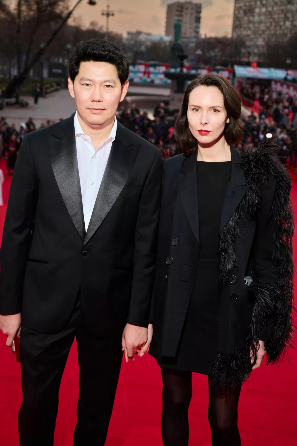 Евгений Сангаджиев и Ксения Андрианова