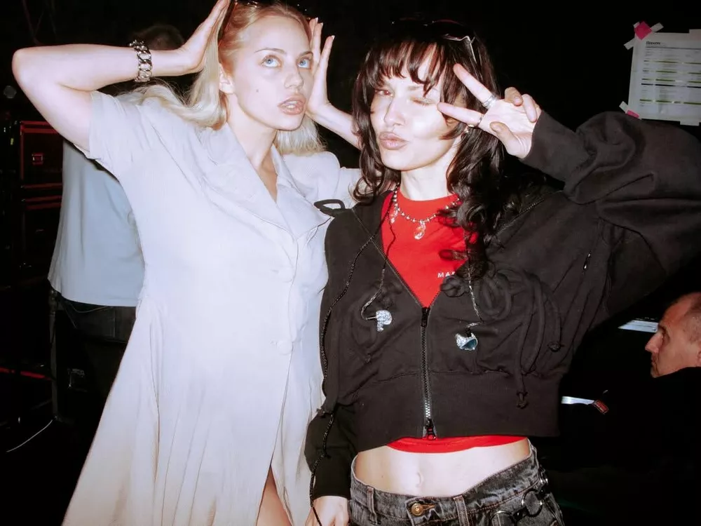 Катя Кищук и Полина Фаворская