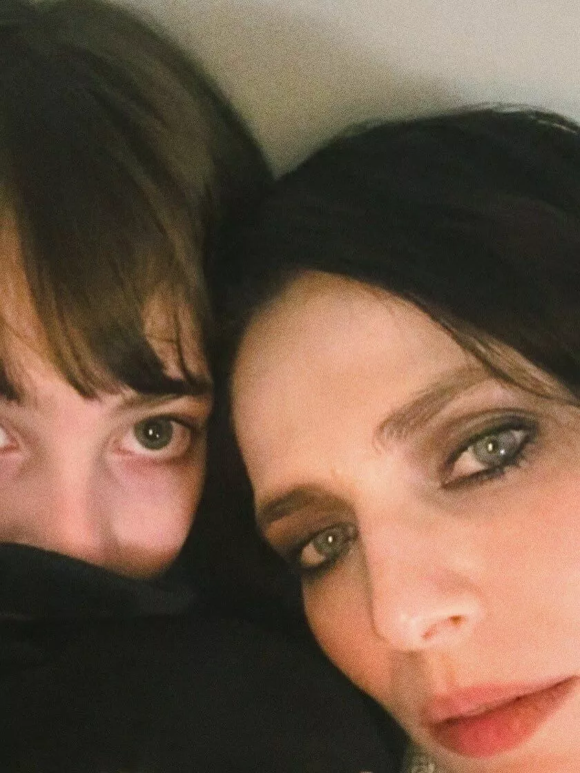 Юлия Снигирь с сыном