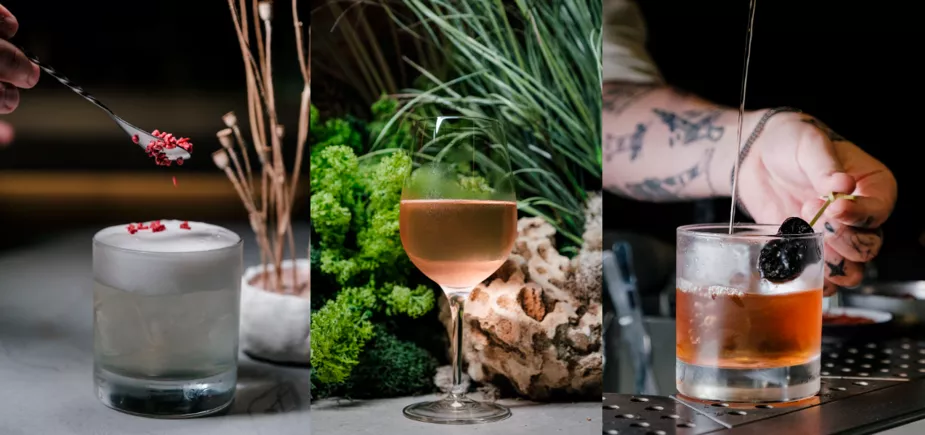 Tropical Club, 3D Apple French и Russian Negroni