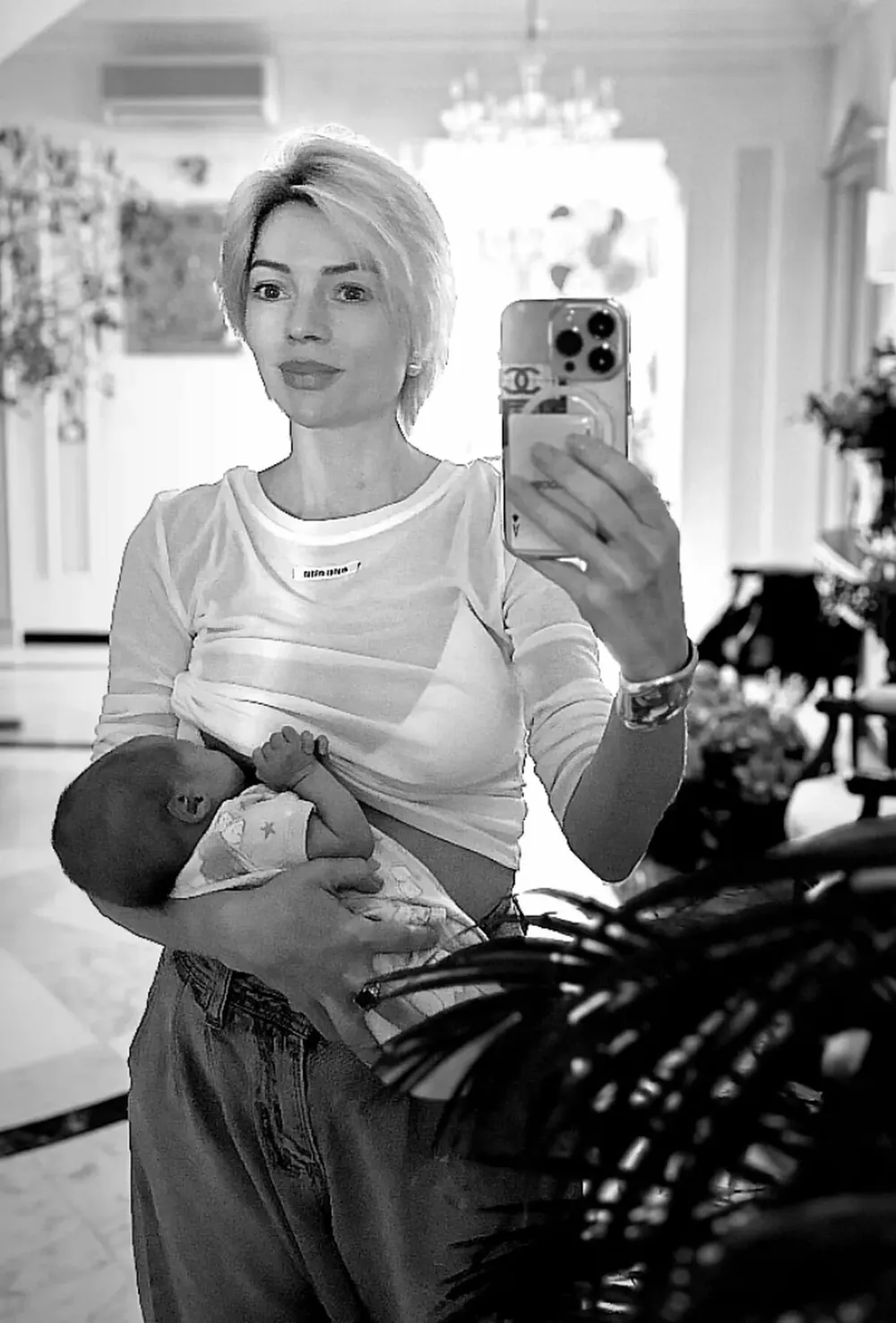Елена с сыном
