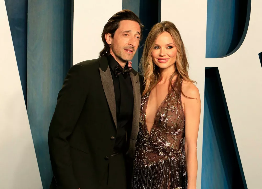 Джорджина Чапман заступилась за Эдриана Броуди после скандала на Оскаре