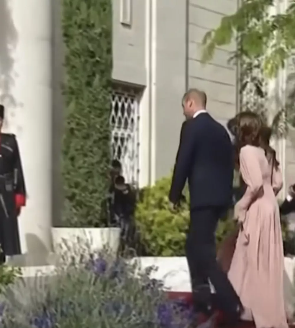 Кейт Миддлтон и принц Уильям на свадьбе