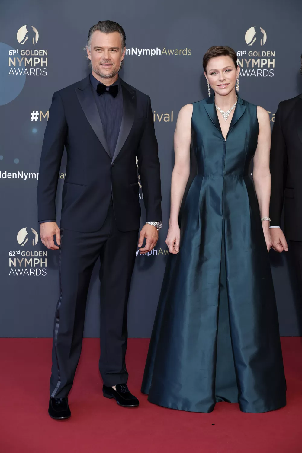 Княгиня Монако Шарлен и Джош Дюамель