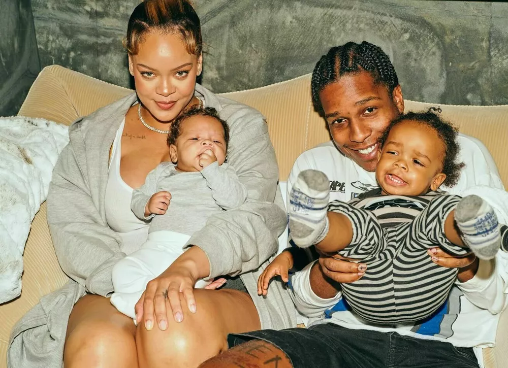 A$AP Rocky снялся в модном кампейне вместе с детьми от Рианны