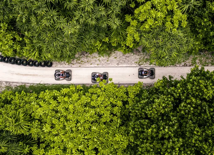 Адреналиновые тропики: первый картинг на Мальдивах
