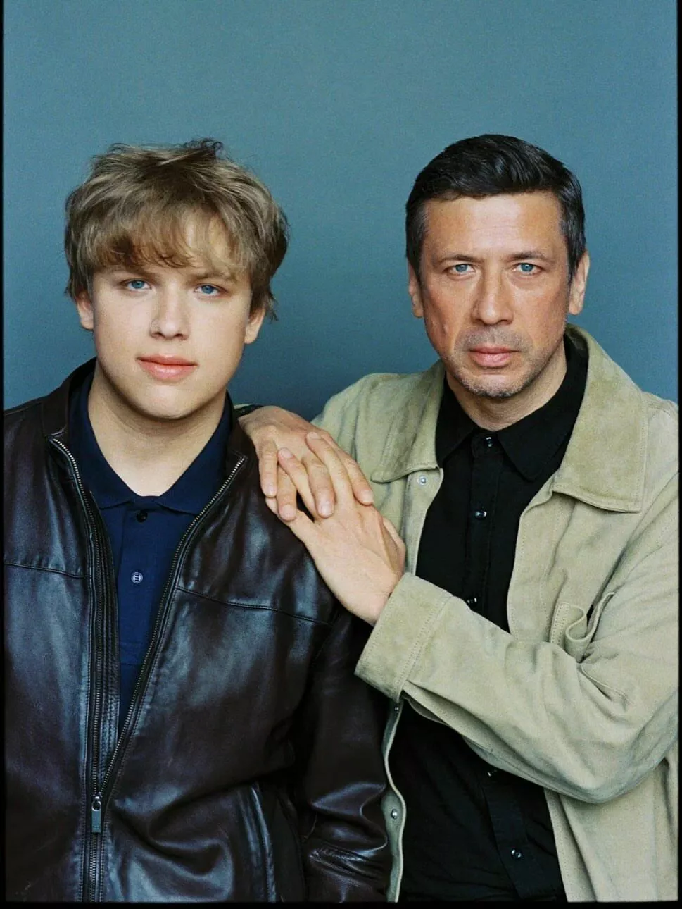 Андрей Мерзликин с сыном