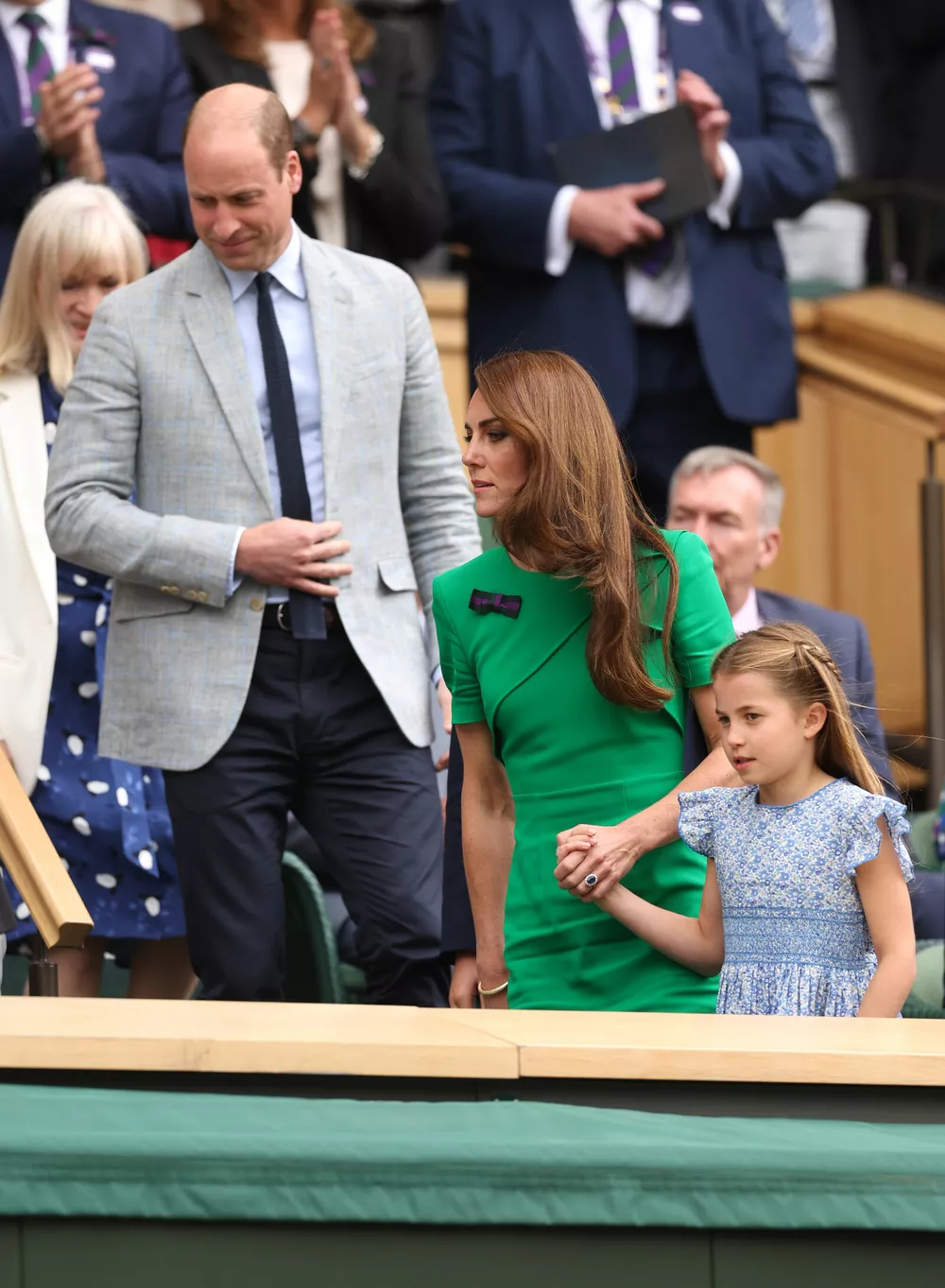 Принц Уильям, Кейт Миддлтон и принцесса Шарлотта