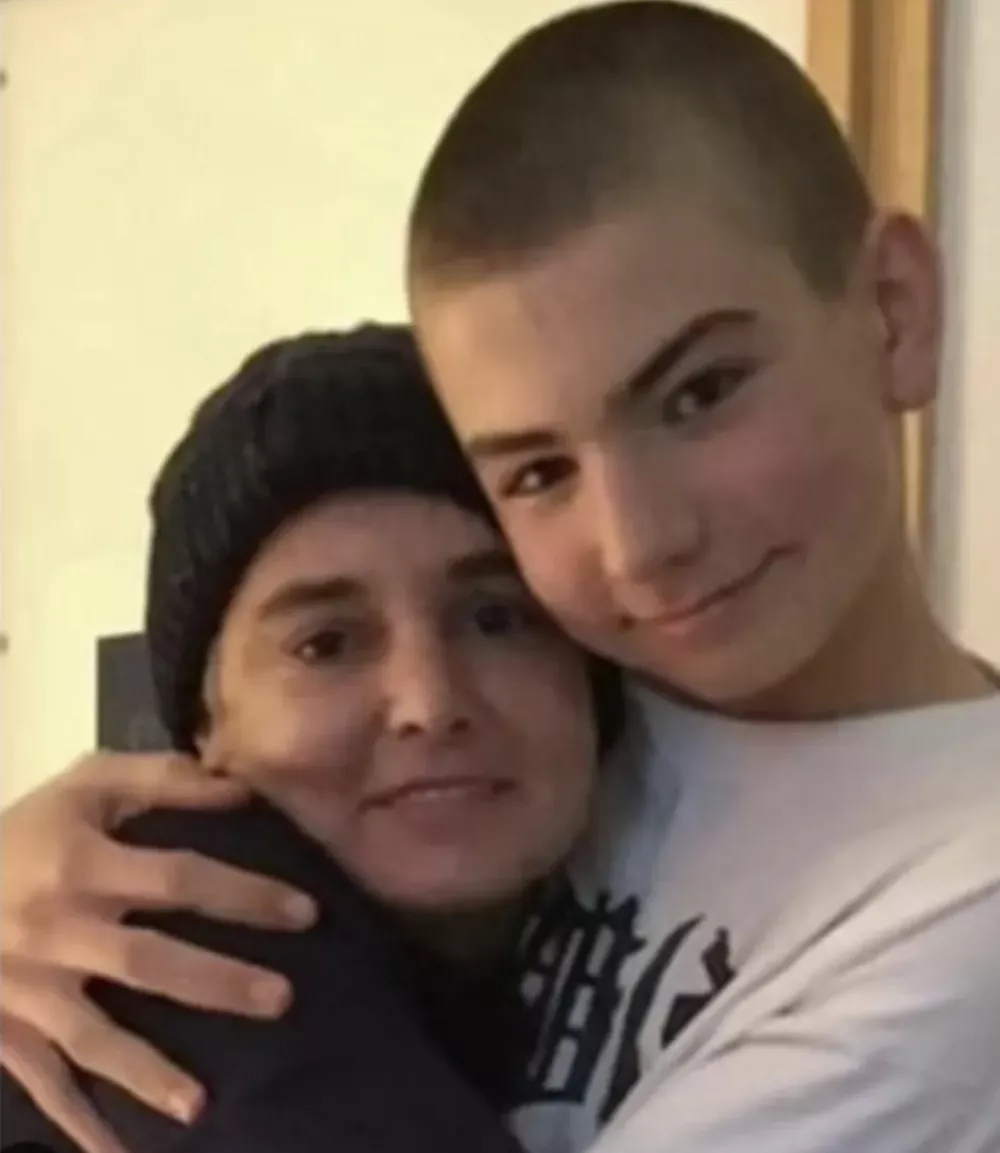Шинейд О’Коннор с сыном