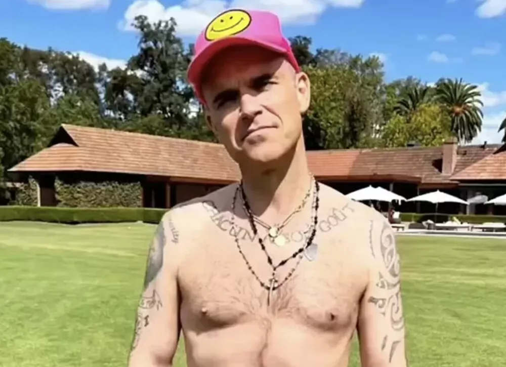 Робби Уильямс заявил, что ненавидит свое тело