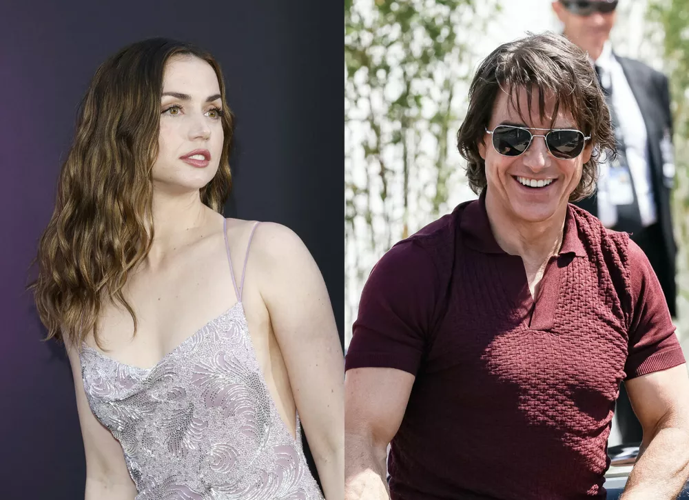 Том Круз посетил концерт Oasis с Аной де Армас