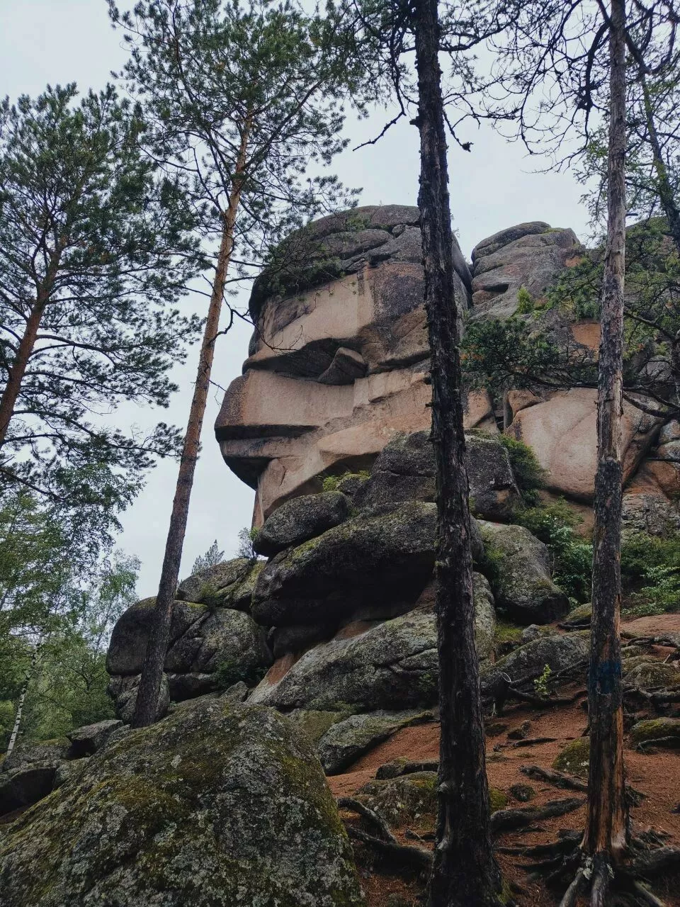 Красноярские Столбы, скала Дед