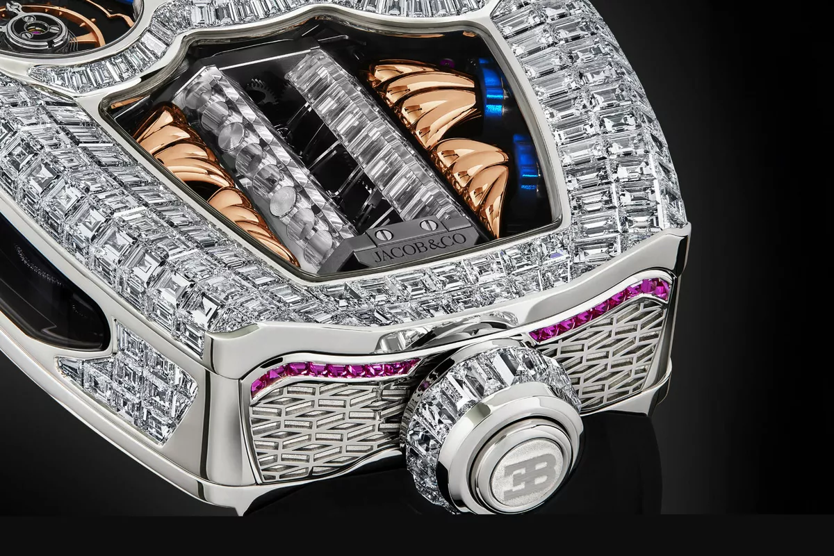 Эксклюзивные часы Jacob & Co. Bugatti Tourbillon