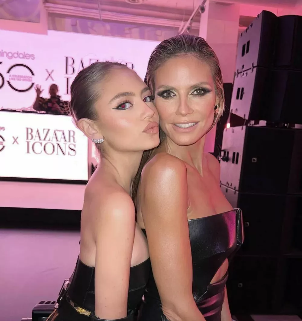 Хайди и Лени Клум