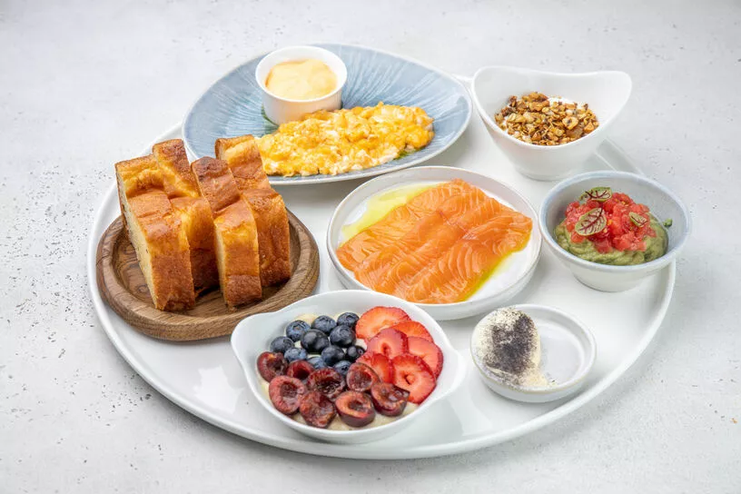 Один из вариантов сета в Atlantica Seafood