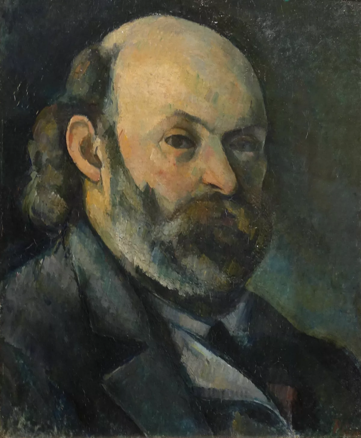 Поль Сезанн. Автопортрет. 1875 г.