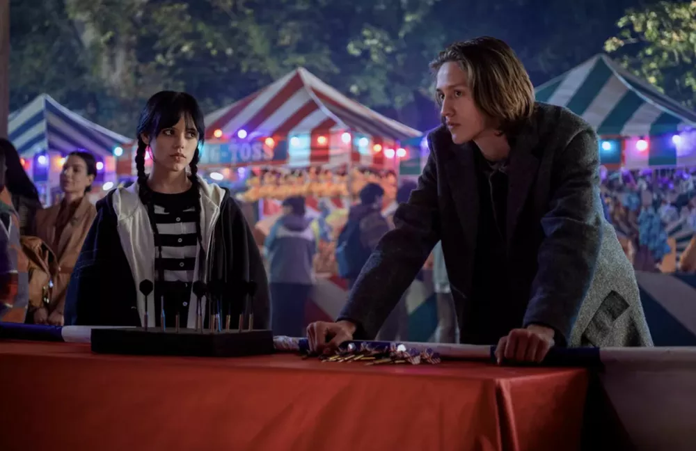 Кадр из сериала “Уэнсдэй”