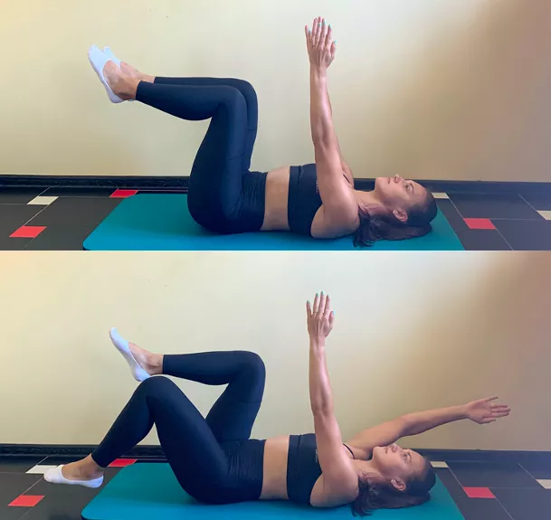 Упражнение «Мертвый жук»