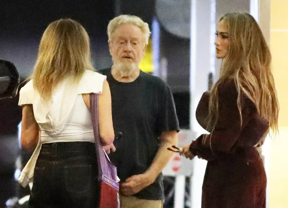 Дженнифер Лопес встретилась с режиссером Ридли Скоттом – ждем новый фильм?