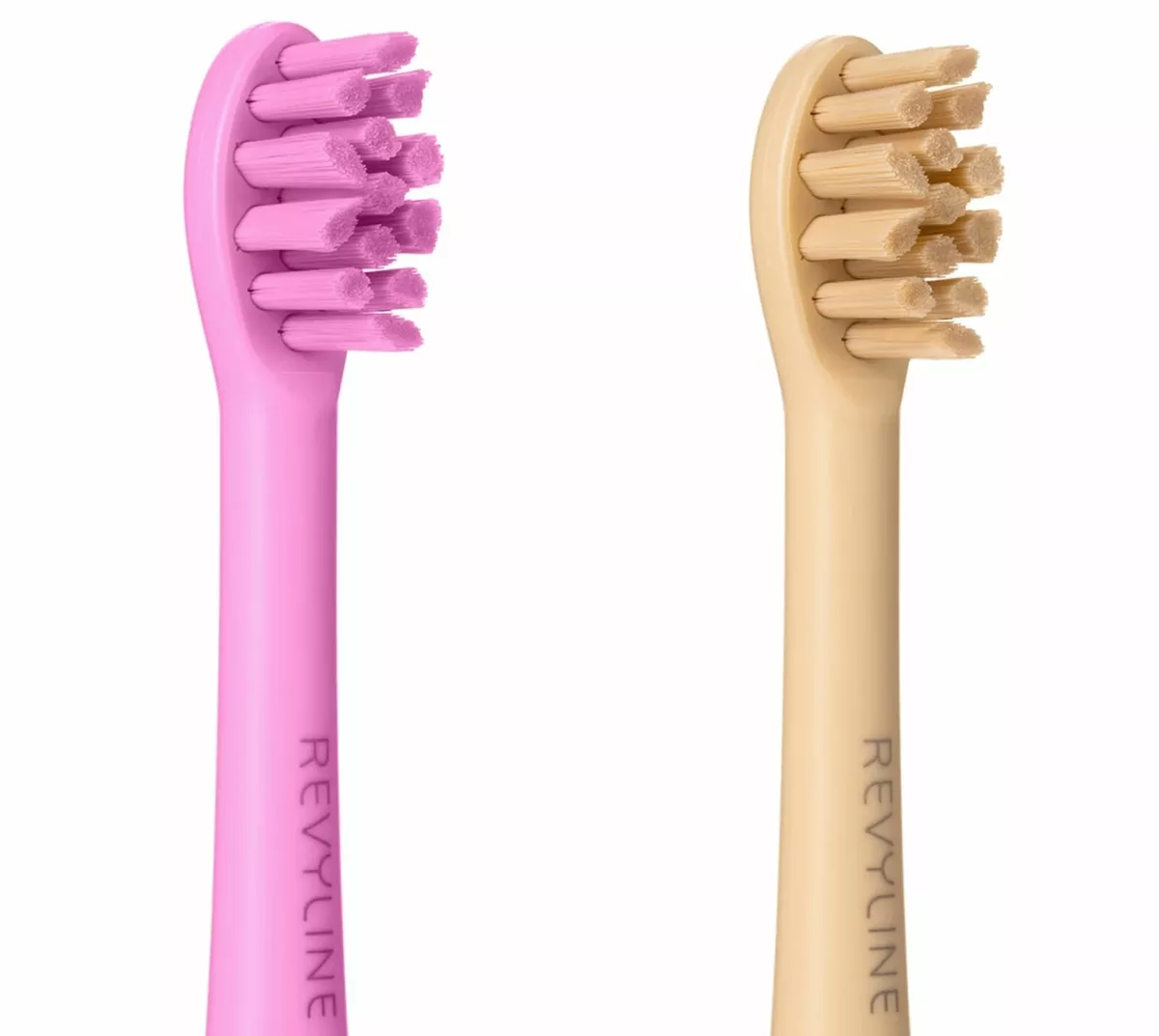 Чистящие головки щёток Revyline RL 075 DUO Crocus + Cocoon покрыты щетиной из премиум‑нейлона DuPont
