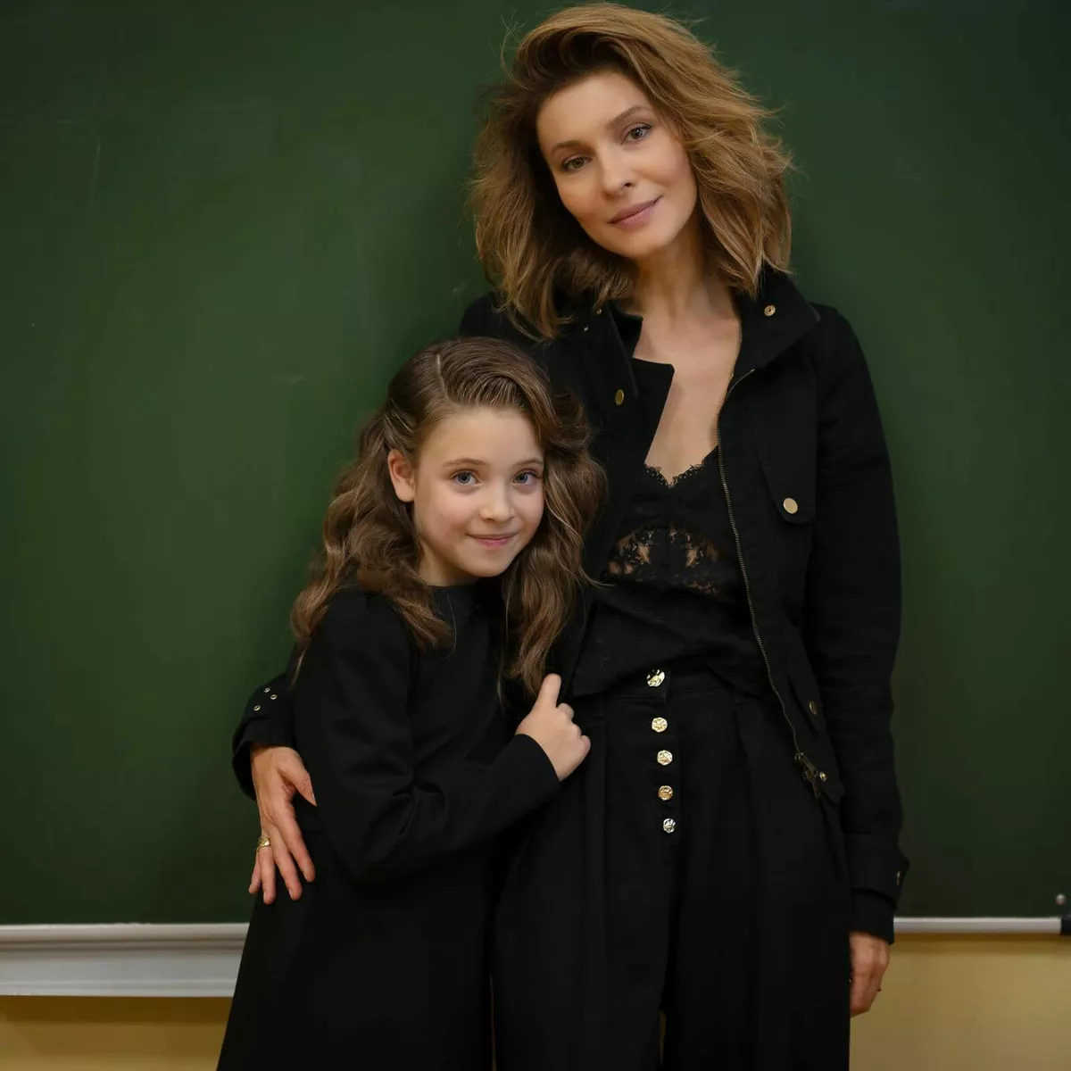 Елена Подкаминская с дочерью Евой