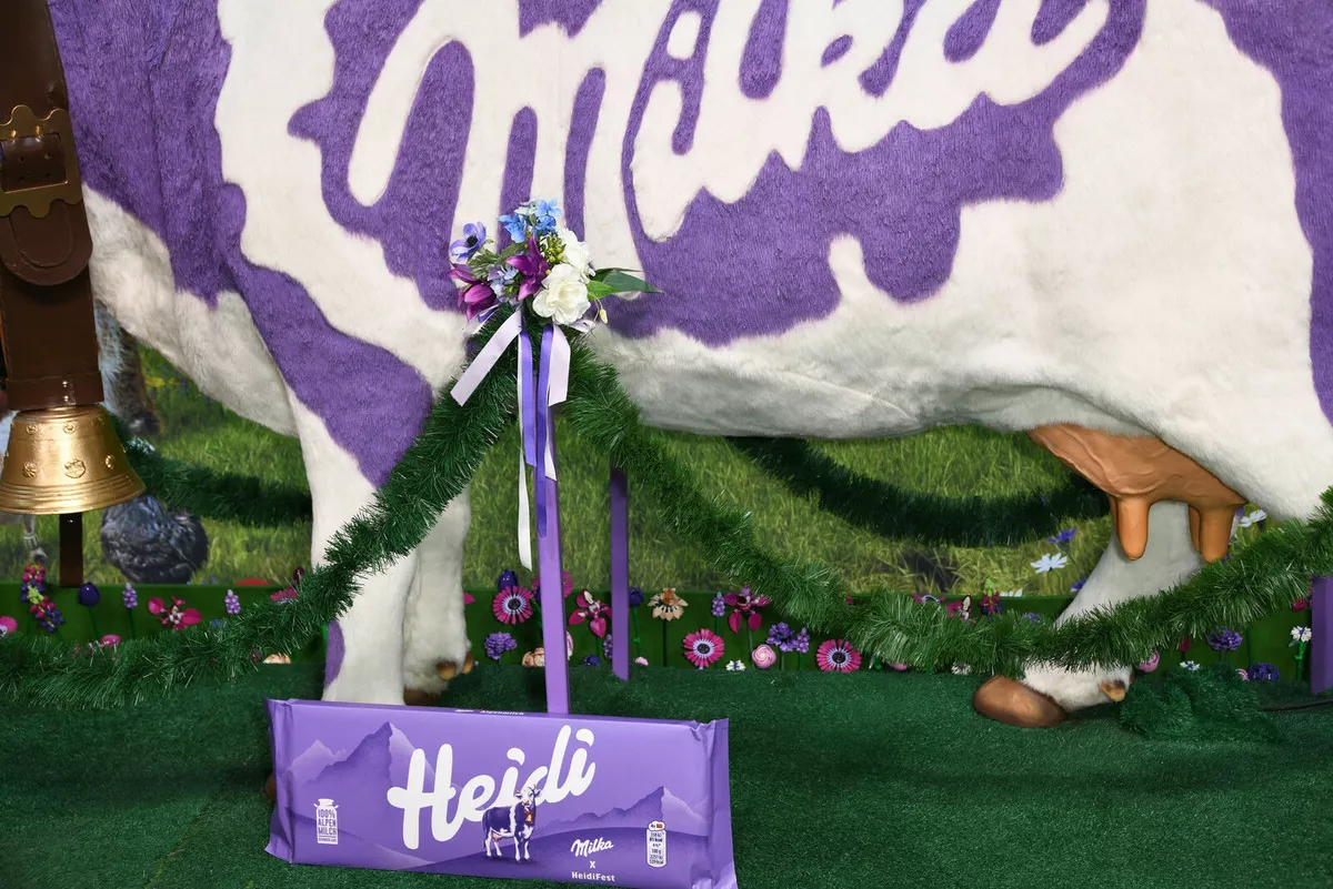 Надя Ауэрманн на вечеринке HeidiFest by Heidi Klum в Мюнхене