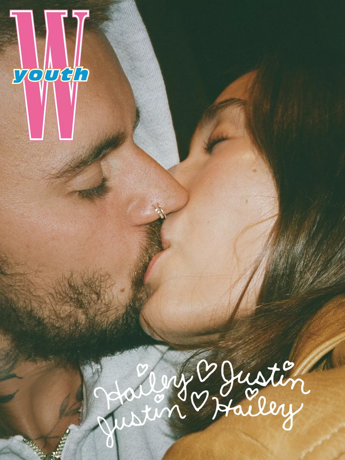 Джастин и Хейли Бибер на обложке W Magazine
