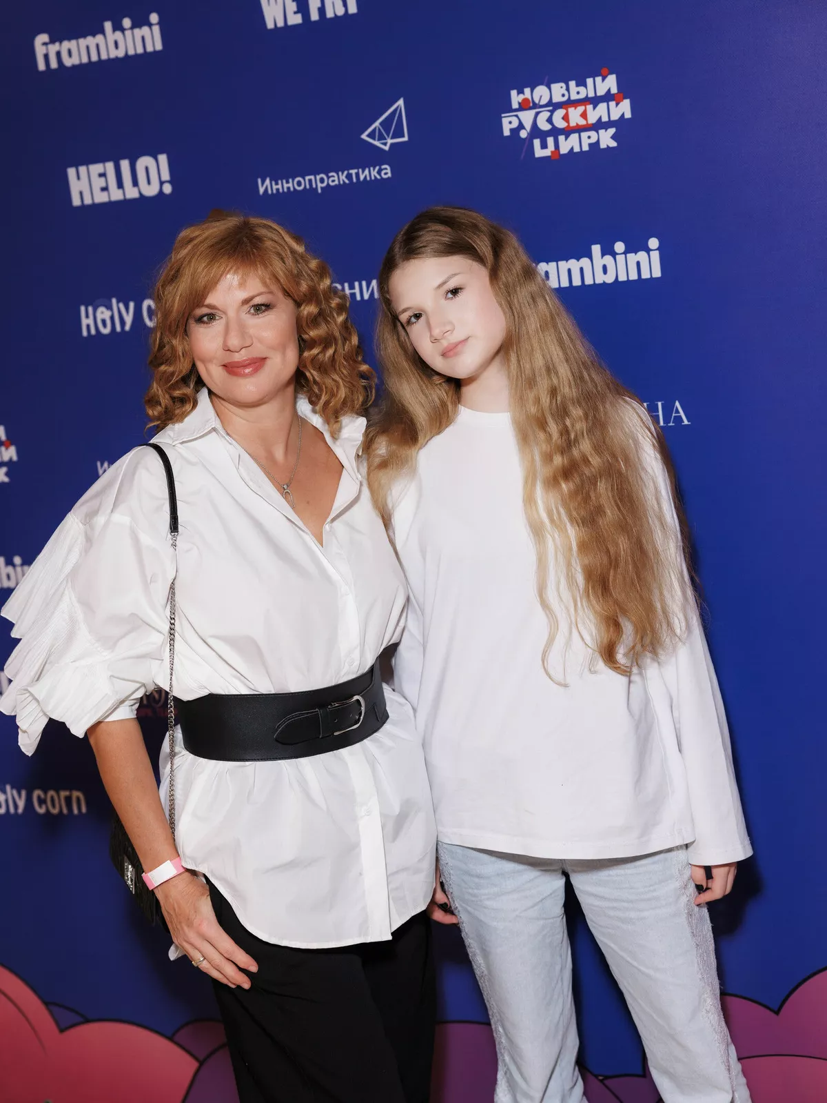 Елена Бирюкова с дочерью