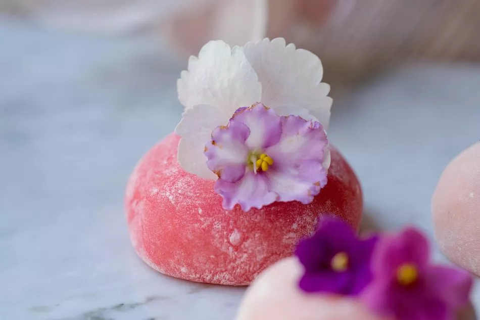 Пирожное моти “Персик”