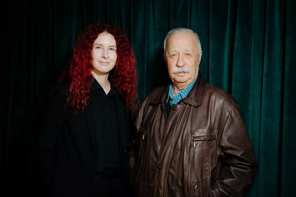 Варвара Якубович и Леонид Якубович