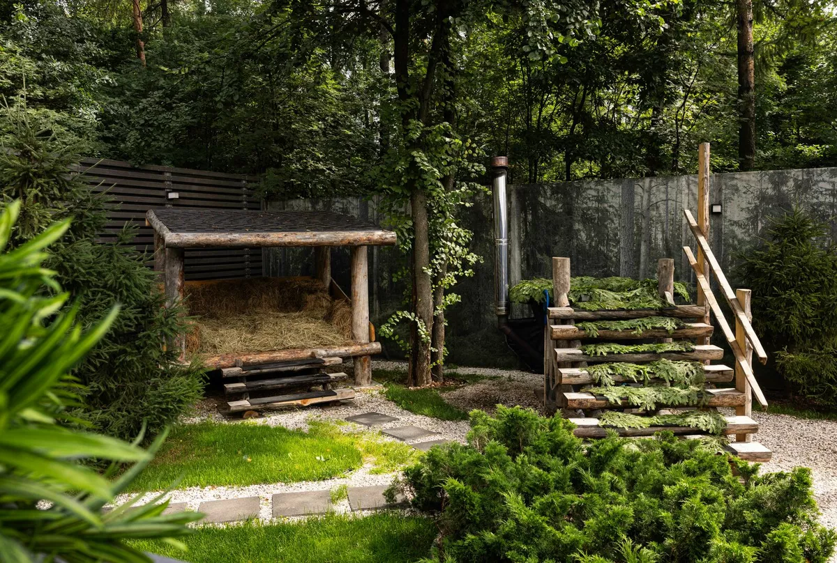 Банный двор в Banya Resort (Вешки)