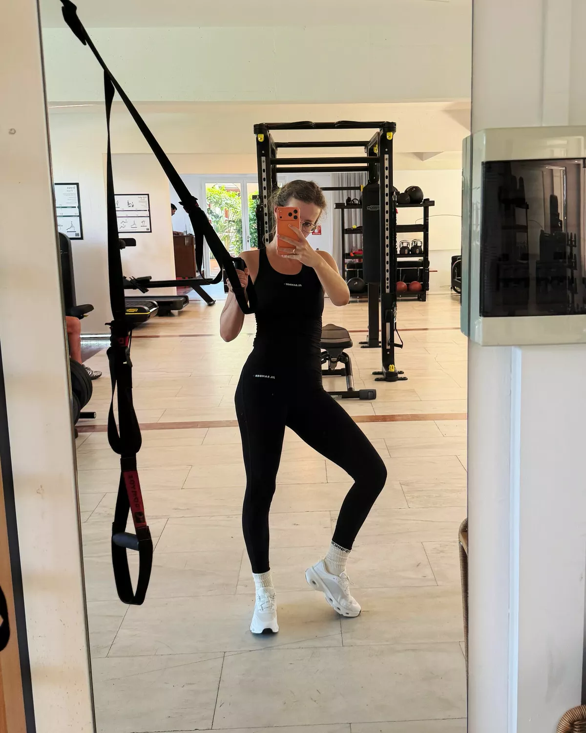 Ксения Собчак делится спортивными фотогарфиями