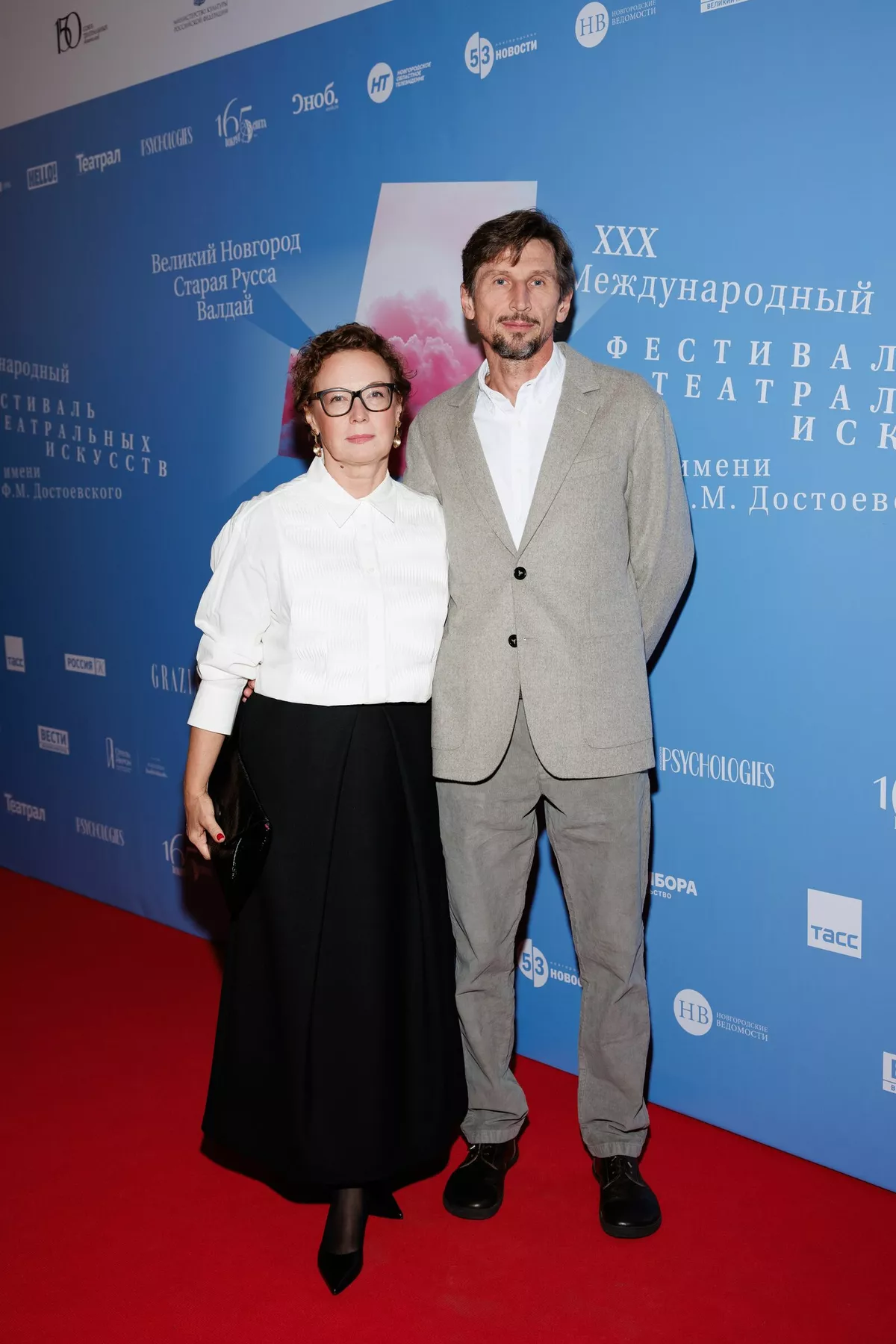 Ольга Журавлева с супругом