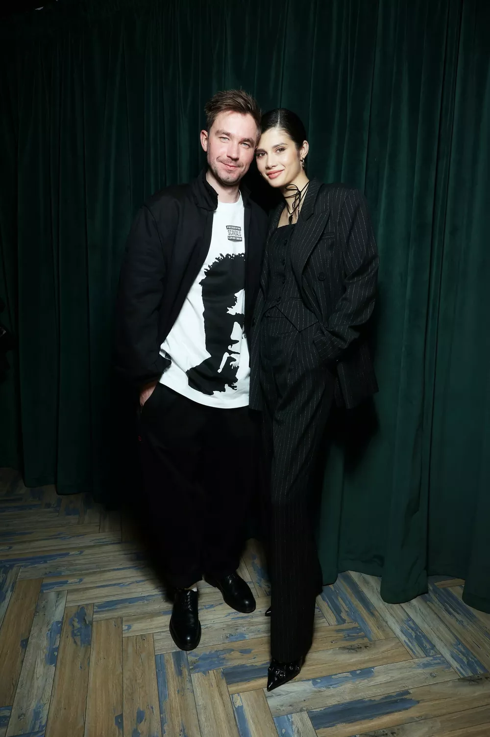 Александр Петров с женой