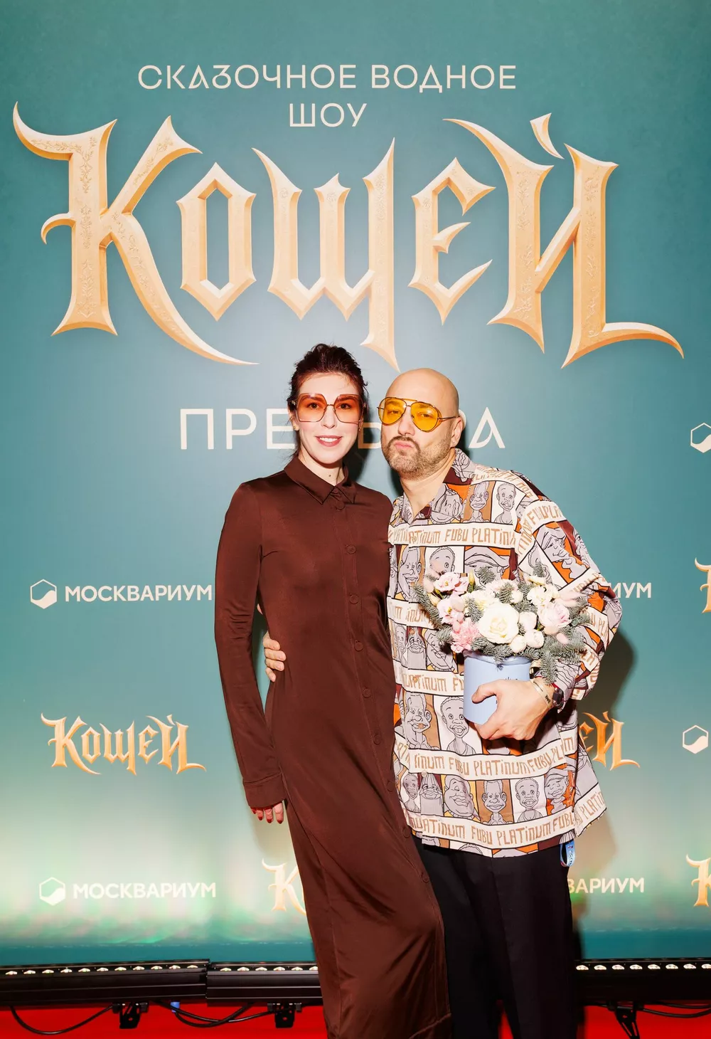 Владимир Маркони с женой