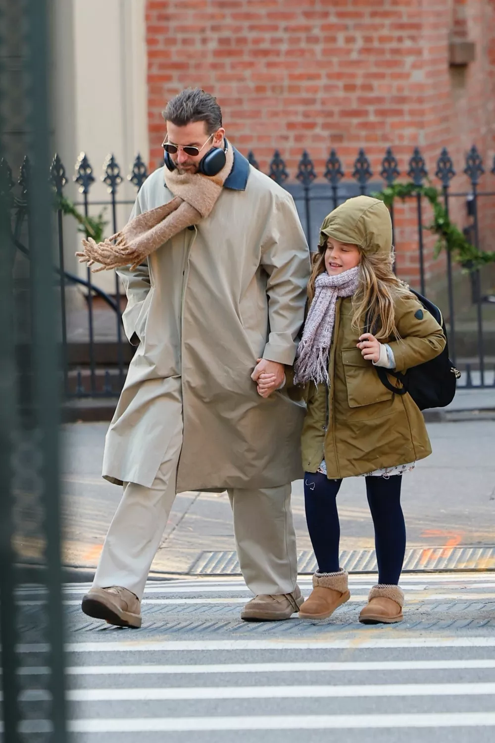 Брэдли Купер с дочерью