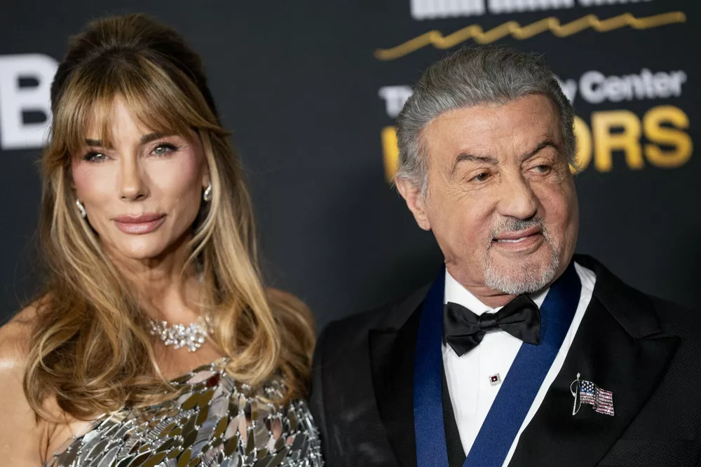 Сталлоне с женой Дженнифер